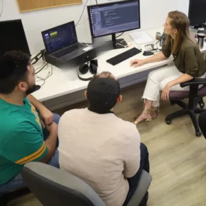 From PhD in Biology to Data Science in Banking - students working on related projects during hands on training program