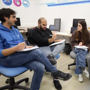 From Biological Research to Machine Learning in E-commerce - students working on related projects during hands on training program