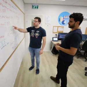 Building Data Solutions for Enterprise Organizations - students working on related projects during hands on training program